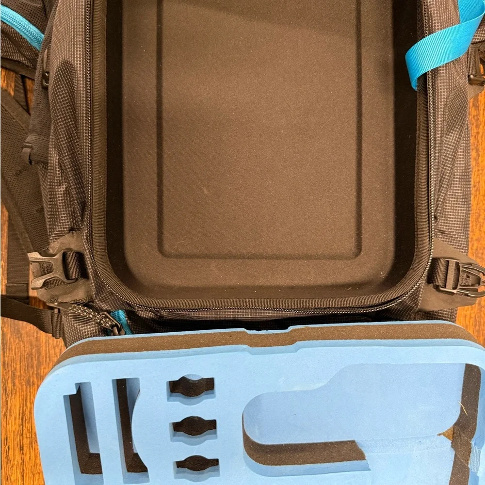 Thule Black and Blue Camera Backpack